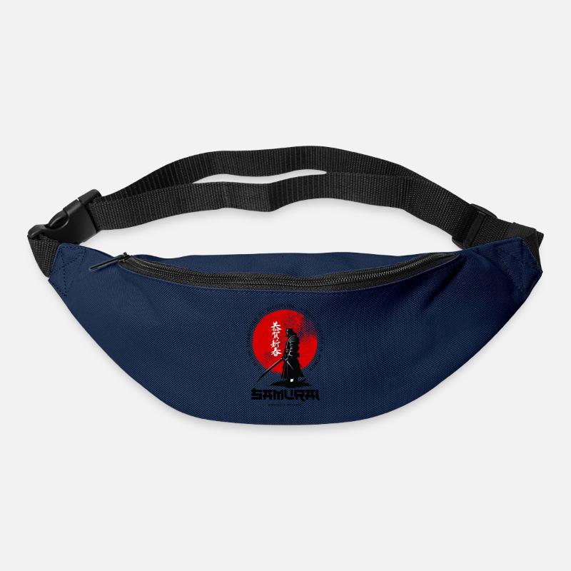 Samurai Moon Circle - Bum bag - navy