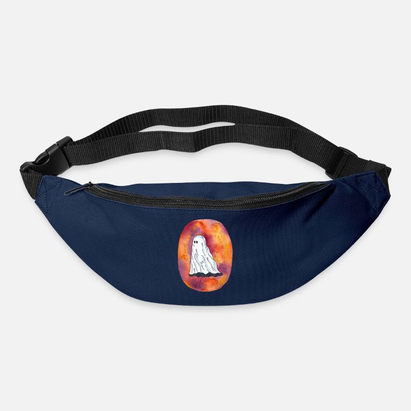 Geist in feurigen Farben - Gürteltasche - Navy