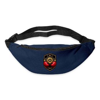 Königskämpfer Shield Boxen - Gürteltasche - Navy - Vorne