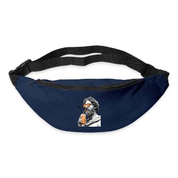 Thinking and drinkin - Gürteltasche - Navy - Vorne