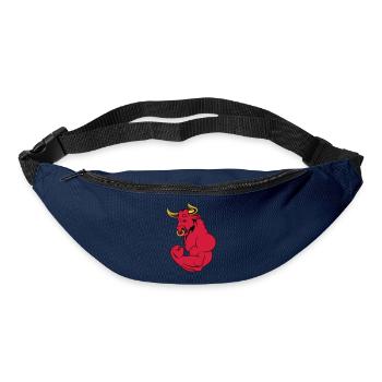 starker_stier_02 - Gürteltasche - Navy - Vorne