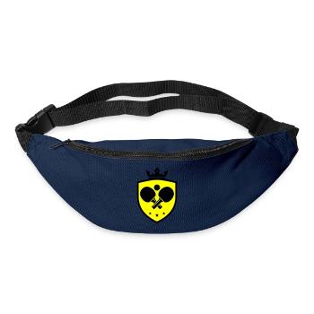 Table tennis coat of arms - Bum bag - navy - Front