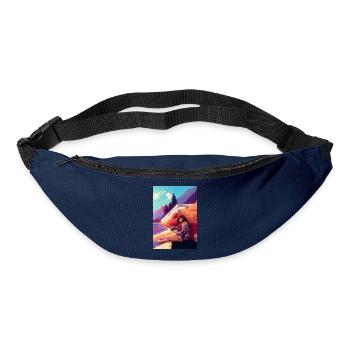 Am See - Gürteltasche - Navy - Vorne