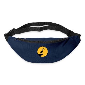 Wolf Gans Honk goose - Gürteltasche - Navy - Vorne