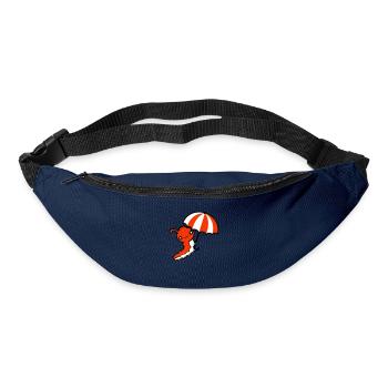 Flying Caterpillar Umbrella Sky Windy Holiday - Bum bag - navy - Front