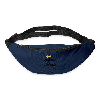 Mamie / Mamy / Grand Mere / Grand-Mère / Bébé - Sac banane - marine - Devant