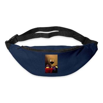 Wein Trinker - Gürteltasche - Navy - Vorne