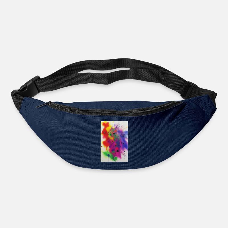 Farbspritzer - Gürteltasche - Navy