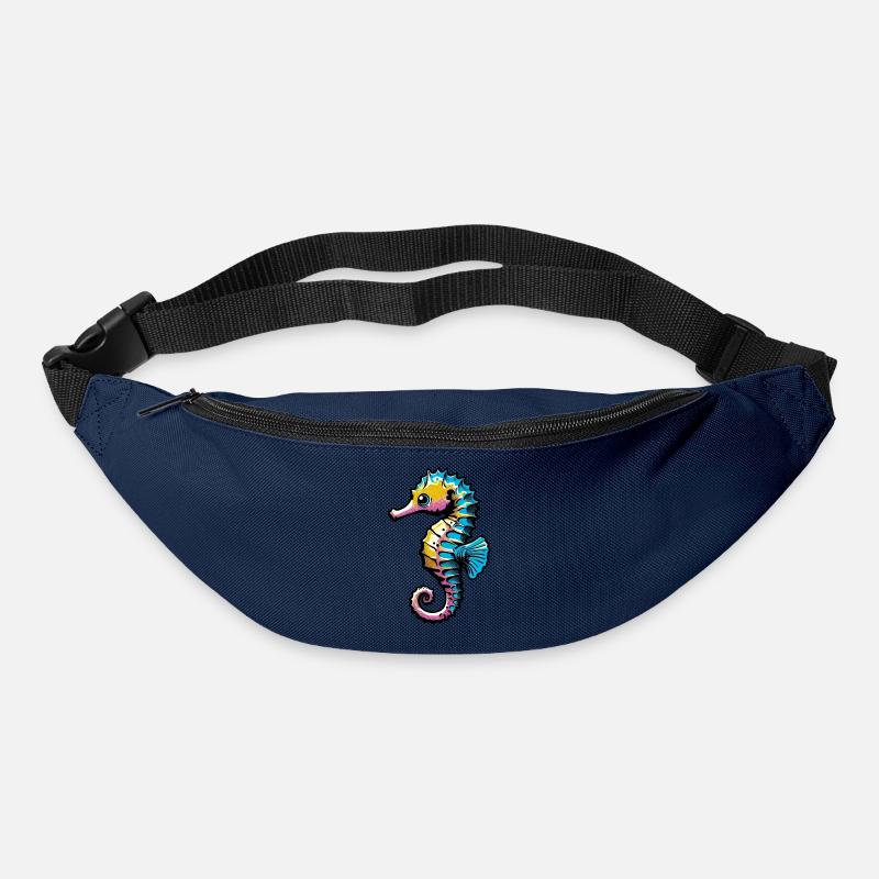 Seepferdchen - Gürteltasche - Navy