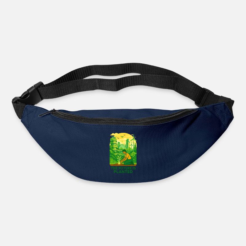 Solarpunk Roots - Gürteltasche - Navy