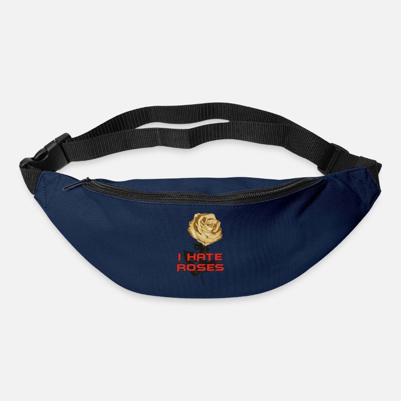 Die Hate Roses - Gürteltasche - Navy