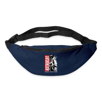 Space Cat Astronaut Astrocat - Gürteltasche - Navy - Vorne