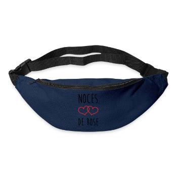 Rose Wedding 17 Years of Marriage - Bum bag - navy - Front