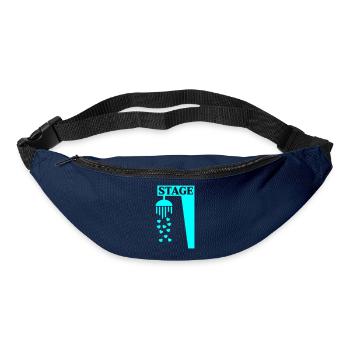 Bühnenduschgesang - Gürteltasche - Navy - Vorne