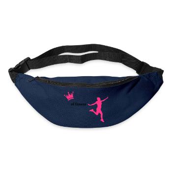 fitness - Gürteltasche - Navy - Vorne