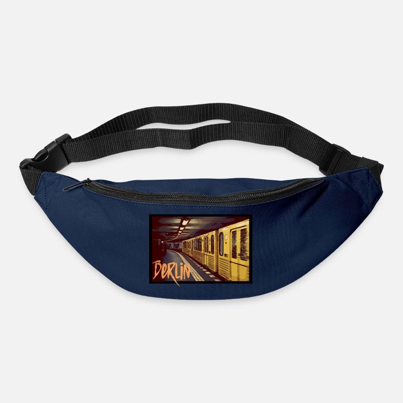 Berlin Underground - Gürteltasche - Navy