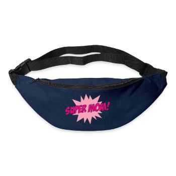 Super Mom - Mother's Day - Bum bag - navy - Front