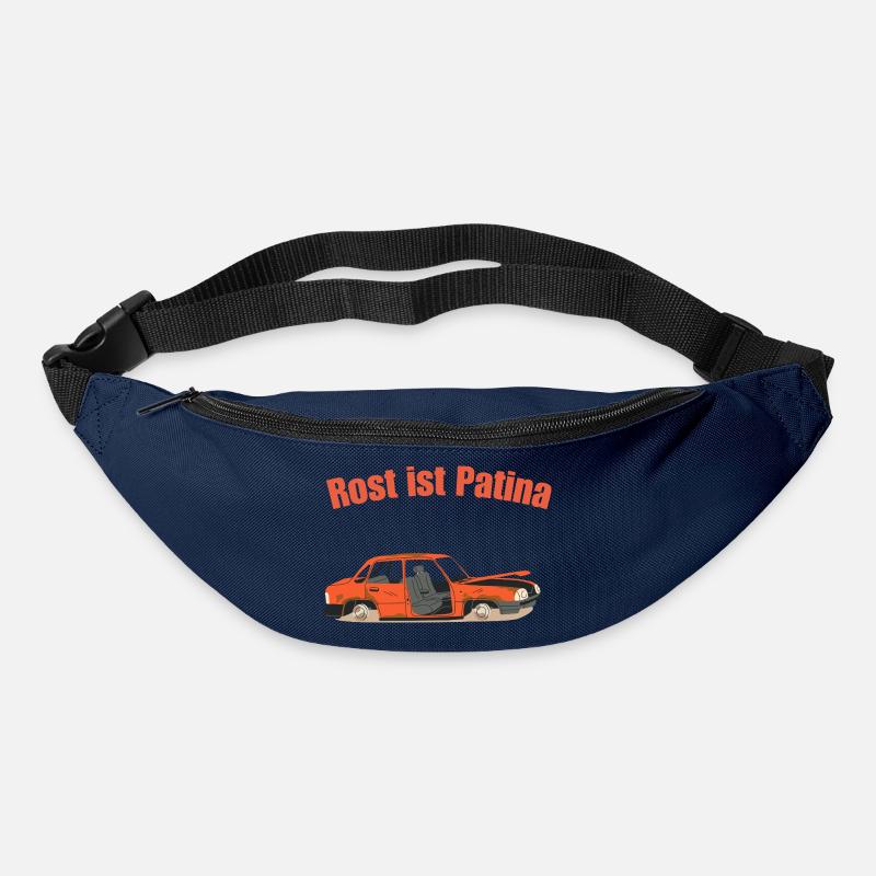 Rust is patina - Bum bag - navy