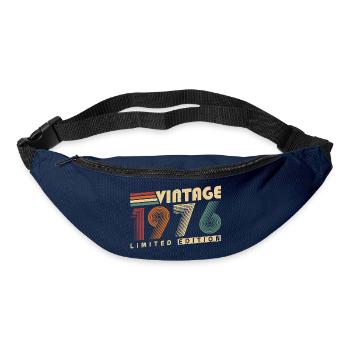 Vintage 1976 Vintage Birthday Gift - Bum bag - navy - Front