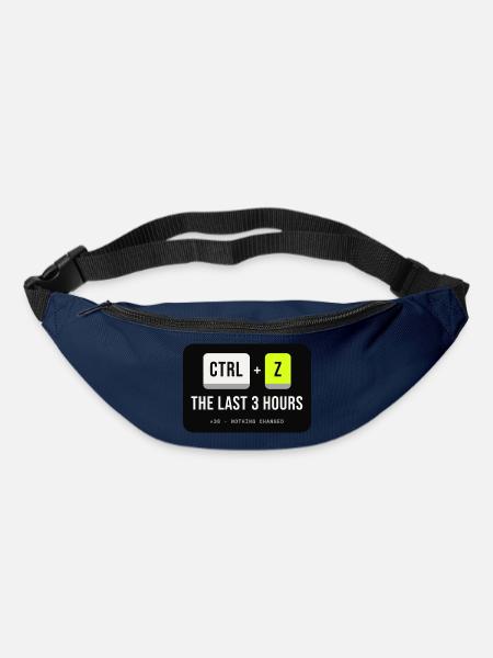 Strg Z: Die letzten 3 Stunden - Gürteltasche - Navy