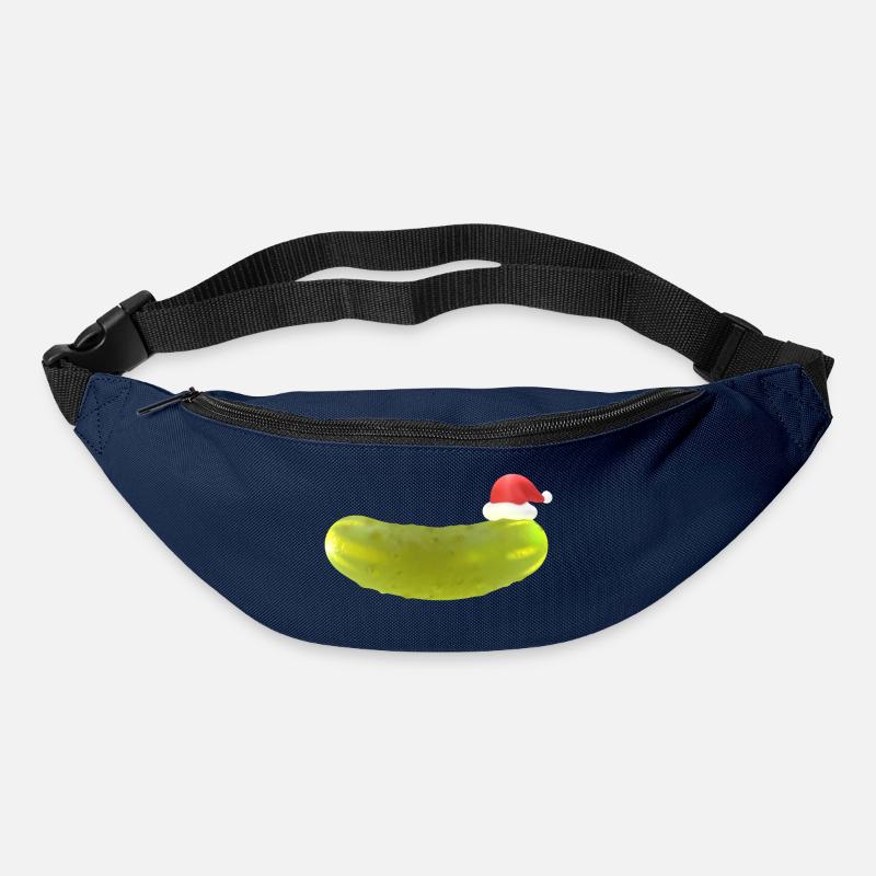 Weihnachtsgurke - Gürteltasche - Navy