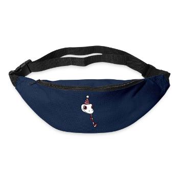 head celebrate birthday party gift snake ges - Bum bag - navy - Front