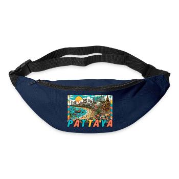 Pattaya Thailand Party Design - Bum bag - navy - Front
