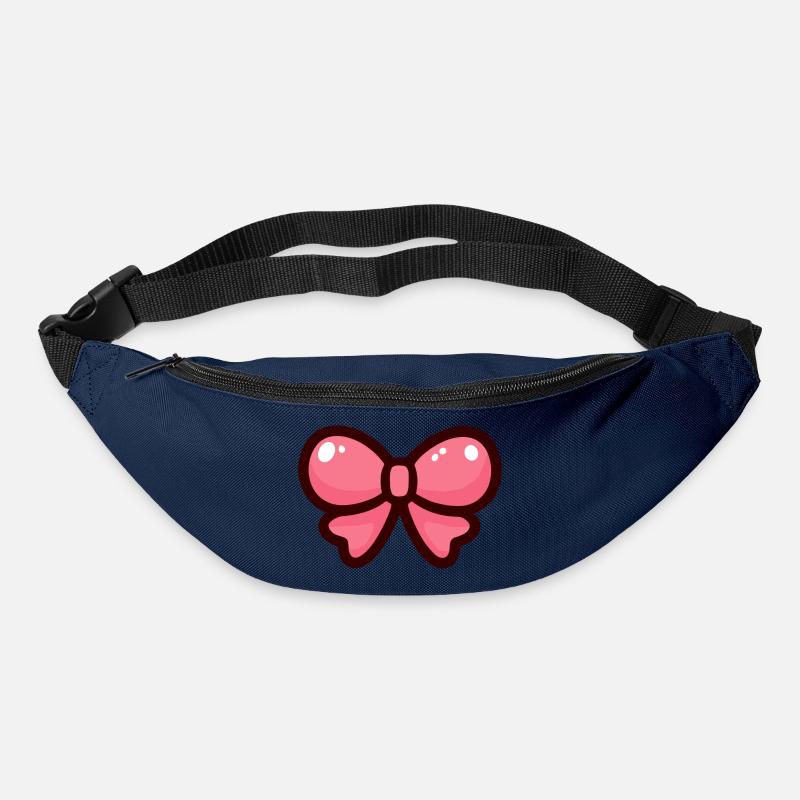 Conception d’arc de dessin animé rose - Sac banane - marine
