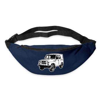 Véhicule tout-terrain UAZ (2 couleurs) - Sac banane - marine - Devant