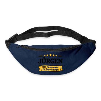 Jürgen – Der Name steht für Top-Qualität! - Gürteltasche - Navy - Vorne