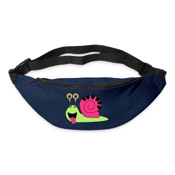 schnecke - Gürteltasche - Navy - Vorne