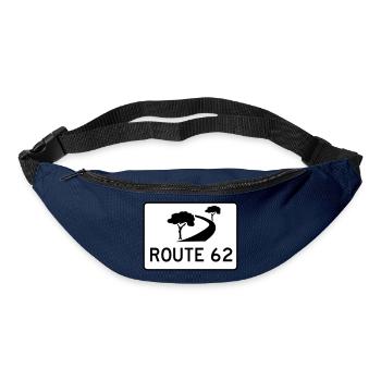 garden route - Bum bag - navy - Front