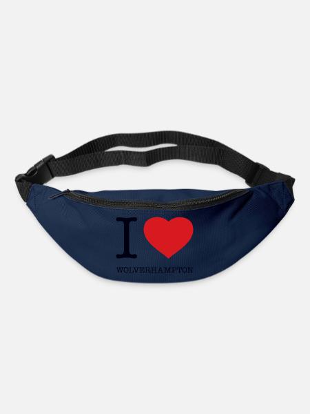 I LOVE WOLVERHAMPTON - Gürteltasche - Navy