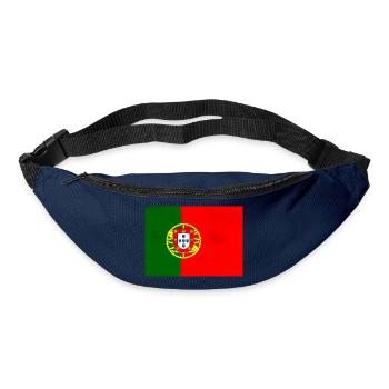 Drapeau du Portugal - Sac banane - marine - Devant
