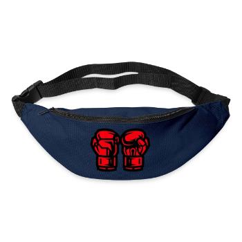 Boxing Gloves Symbol Boxing - Bum bag - navy - Front