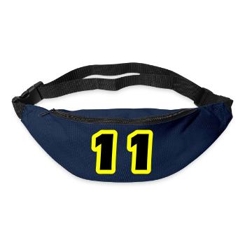 11 Number Symbol - Bum bag - navy - Front