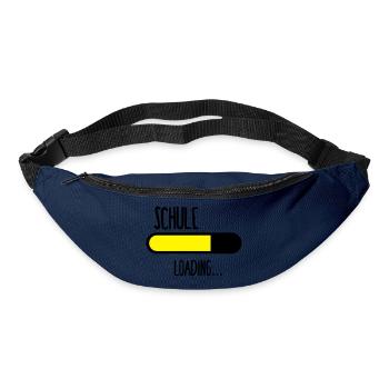 Schule Loading... - Gürteltasche - Navy - Vorne
