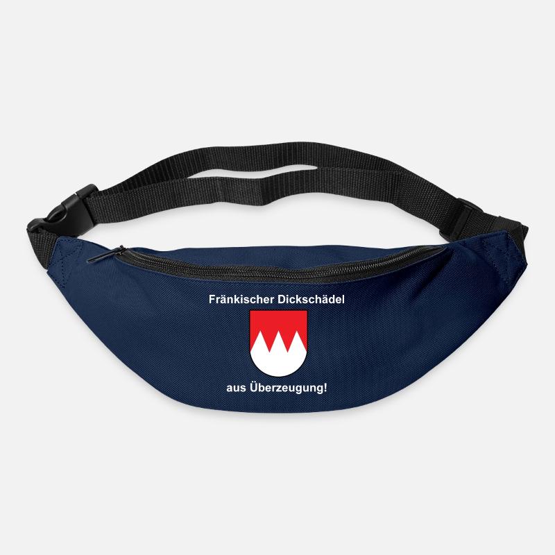 Fränkischer Dickschädel - Gürteltasche - Navy