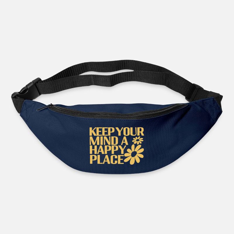 Happy Mind - Gürteltasche - Navy