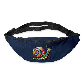 Escargot - Sac banane - marine - Devant