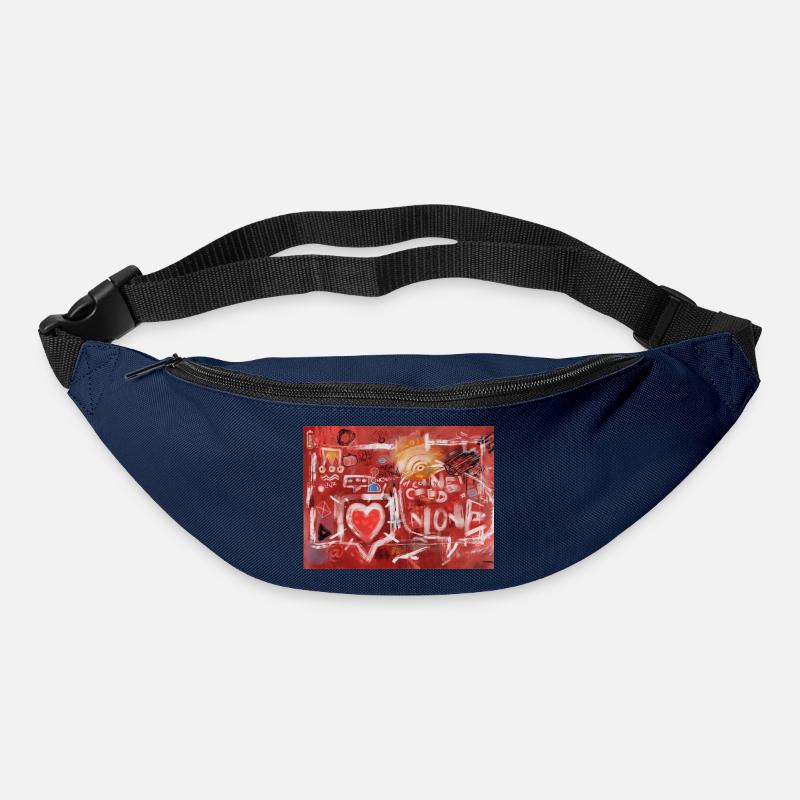 Connected-Alone-Severino-Canepa - Gürteltasche - Navy