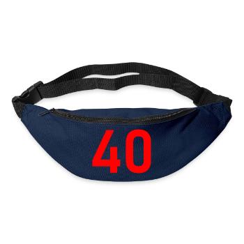 40. 40 YEARS. 40th ANNIVERSARY. 40 YEARS ANNIVERSARY. - Bum bag - navy - Front