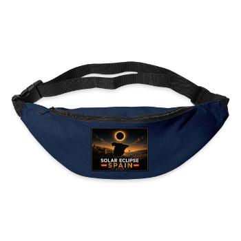 Solar Eclipse Spain 2026 - Gürteltasche - Navy - Vorne