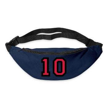The number 10 - number ten - Bum bag - navy - Front