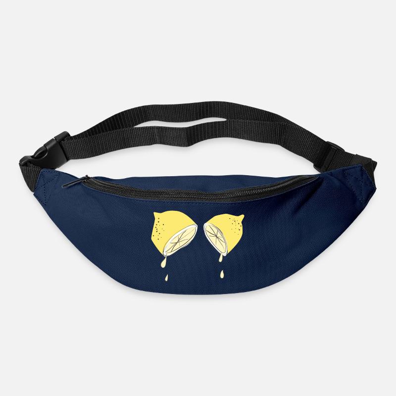 Wenn das Leben dir Zitronen gibt... - Gürteltasche - Navy