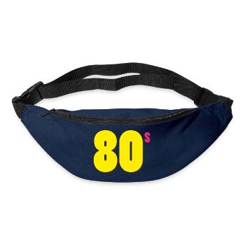 80s BIG - Gürteltasche - Navy - Vorne