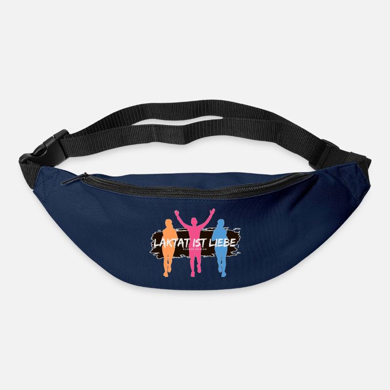 Lactate is Love – Runner Edition - Bum bag - navy