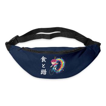 Rainbow Ride : Cycliste de Trails Foodie - Sac banane - marine - Devant