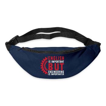 Ingenieur Student - Gürteltasche - Navy - Vorne