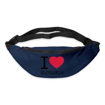 I LOVE SLOVAKIA Slowakei - Gürteltasche - Navy - Vorne